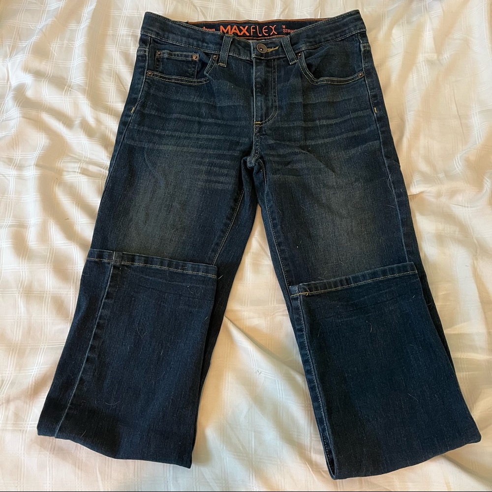 Urban Pipeline Max Flex Boys’ Jeans, Medium/Dark Wash,